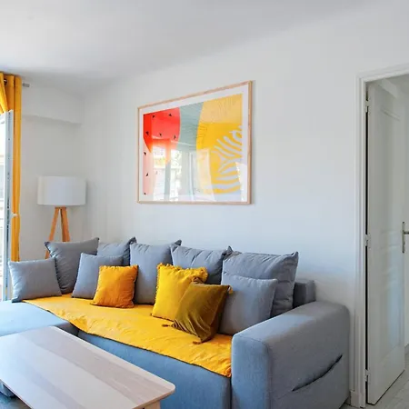 Milady-perle Neuve, Wifi, Climatisee, Centre D'antibes Au Calme דירה אנטיב