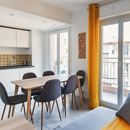 Milady-perle Neuve, Wifi, Climatisee, Centre D'antibes Au Calme アパート