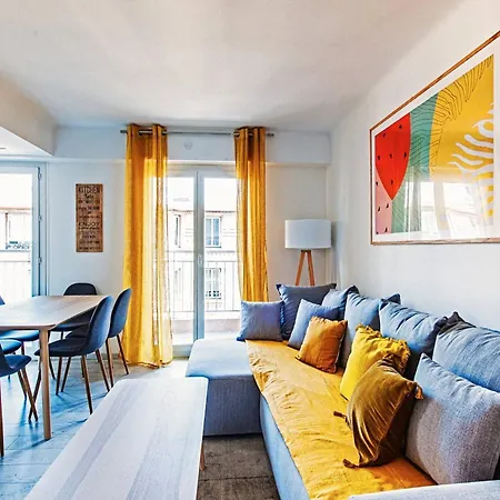 Milady-perle Neuve, Wifi, Climatisee, Centre D'antibes Au Calme アンティーブ