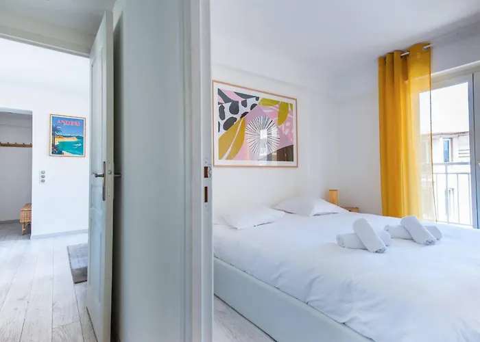 Milady-perle Neuve, Wifi, Climatisee, Centre D'antibes Au Calme *