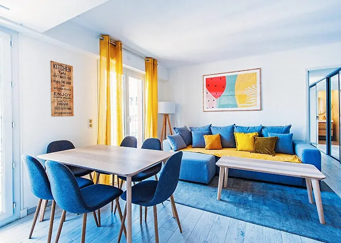 Milady-perle Neuve, Wifi, Climatisee, Centre D'antibes Au Calme Apartament *